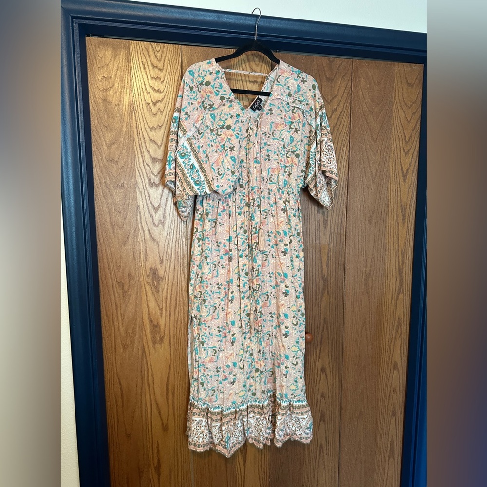 Floral Print Women's Dress